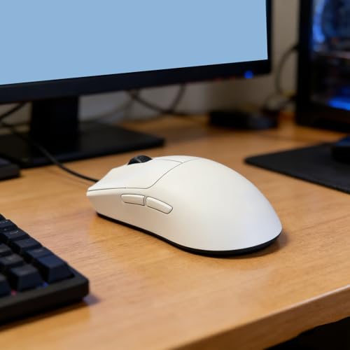 Ersatz Ober und Unterschalen Set für kabellose Gaming Mäuse Robuste Konstruktion Oberes und unteres Gehäusegehäuse Set mit präziser Passform Bild 2