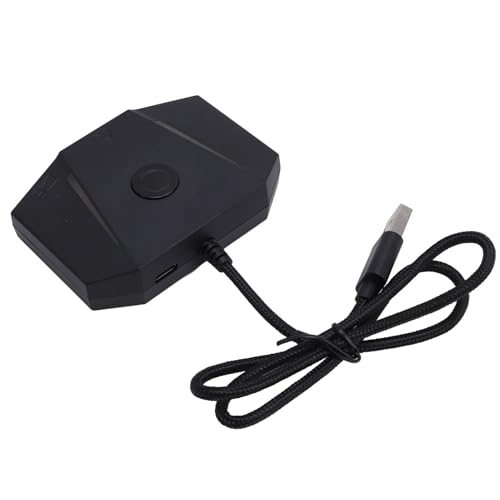Sorandy Gaming-Maus-Tastatur-Konverter mit RGB-Licht für X/S für, Einfache Einrichtung, Präzise Steuerung für Gamer, ABS Schwarz, für Vlead APP Bild 4
