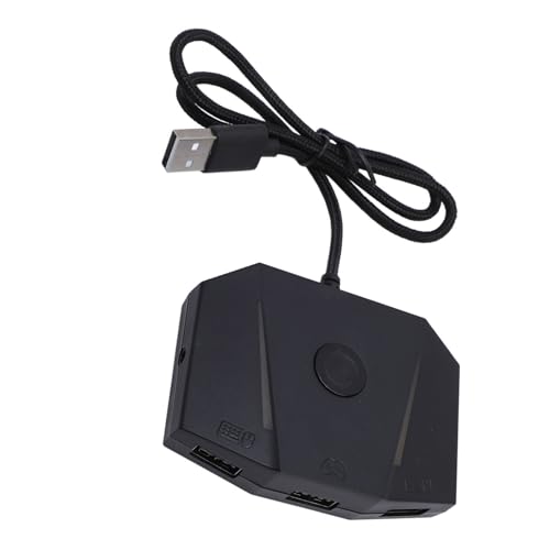 Sorandy Gaming-Maus-Tastatur-Konverter mit RGB-Licht für X/S für, Einfache Einrichtung, Präzise Steuerung für Gamer, ABS Schwarz, für Vlead APP Bild 5