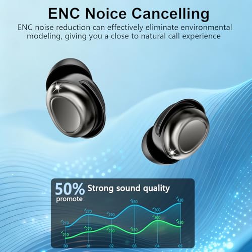 Schlafkopfhörer Bluetooth 5.4 Kopfhörer, 2026 Neue in Ear Mini Kopfhörer Kabellos mit 35 Stunden Akkulaufzeit, Weiche Ohrhörer Schlafen Sleepbuds, Sanfter Klang Bequem Tragen ohne Druckgefühl, Schwarz Bild 4
