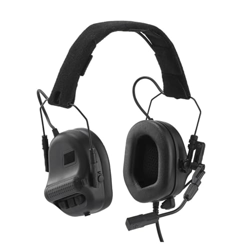 Generisch Ohrenschützer-Headset-Ohrhörer, am Ohr montierte Kopfhörer, atmungsaktives Haken-Headset(F10-E-Black) Bild 1
