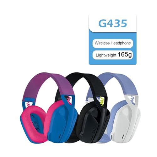 Generisch G435 Gamer Headset 2,4 G-Anschluss Eingebautes Mikrofon Gaming-Kopfhörer for PC/PS(G435-black) Bild 2