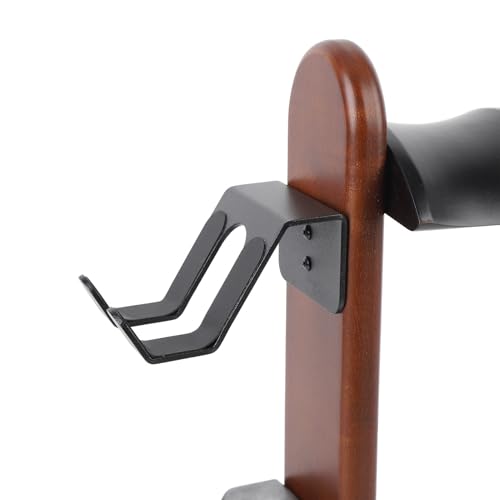 Naroote Controller-Halter Desktop-Gaming-Ständer aus Holz mit Kopfhörerständer für Controller, Organizer aus Massivem Walnussholz für 3 und Headsets Bild 7