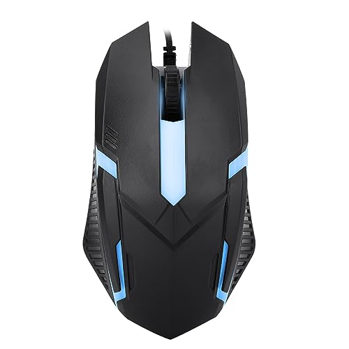 Irfora 1600DPI Ergonomische USB-Gaming-Maus mit Hintergrundbeleuchtung für XP/Vista/7/8/10 Notebook Office Gamer Plug-and-Play-Leichtgewicht Bild 5