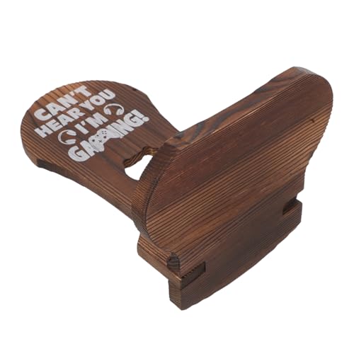 Holz Gaming Headset mit Basis und Schreibtisch Organizer Stilvoller Headset Aufbewahrungsständer für Over Ear Kopfhörer und Verschiedene Gaming Szenarien Bild 7