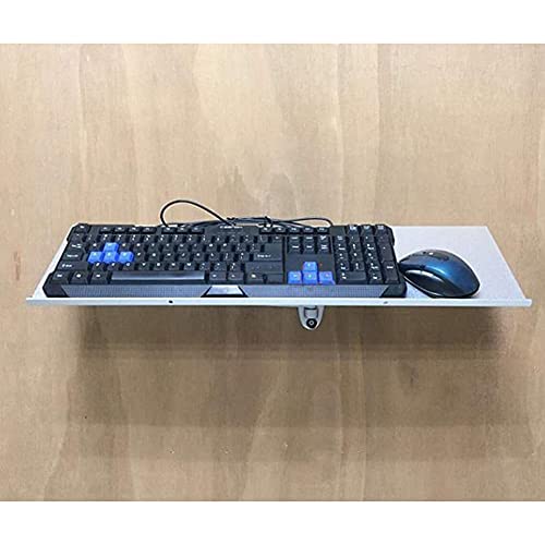 Tastatur- und Mausablage zur Wandmontage, verstellbar, platzsparend, Schreibtischstütze für Tastatur und Maus, perfekt für Home Office und Gaming Setup Bild 1