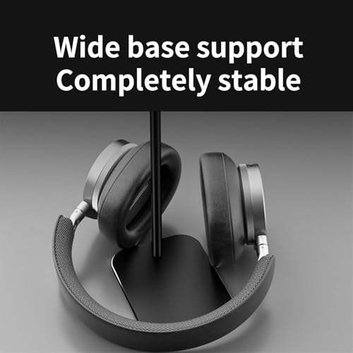 Desktop-Kopfhörerständer, Aluminium und Metall, Gaming-Headset-Halterung, Aufhänger, Kopfhörer-Controller, Kopfhörer-Halter, Kabel-Headset-Aufhänger Bild 6