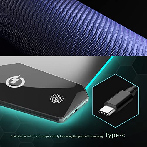 Gaming-Pad mit 15 W RGB für Mäuse, Schreibtischunterlage für Laptops Bild 6