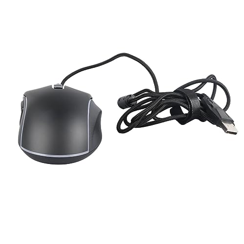 Cryfokt 10-Tasten-RGB-Gaming-Maus, Kabelgebunden, 6 DPI, Computer-Gamer-Maus mit Bequemem Griff für Büroangestellte (1) Bild 7