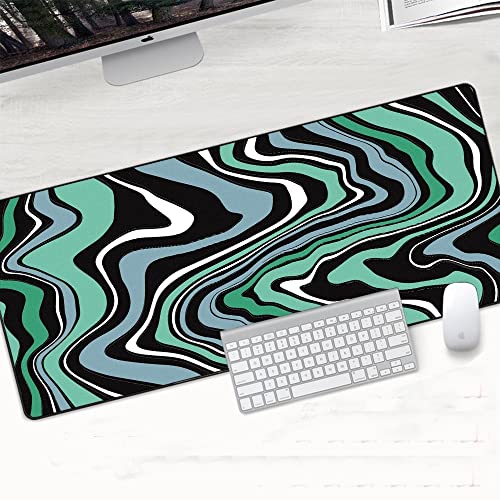 Mauspad, 900 x 400 mm, XXL, Gaming-Mauspad, groß, Gummi, Gamer, Kunsttisch, Computer-Mauspad, weiches Mause-Pad, XL, abstrakte Tastatur, Schreibtisch, Spielmatten, Gaming-Mauspad Bild 3