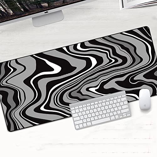 Mauspad, 900 x 400 mm, XXL, Gaming-Mauspad, groß, Gummi, Gamer, Kunsttisch, Computer-Mauspad, weiches Mause-Pad, XL, abstrakte Tastatur, Schreibtisch, Spielmatten, Gaming-Mauspad Bild 6