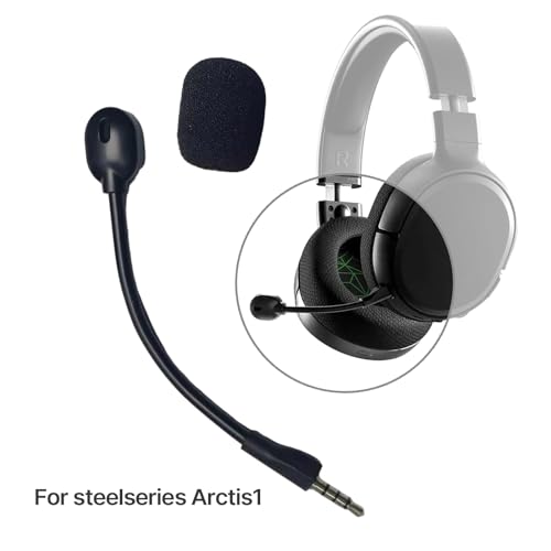 Tauchen Sie EIN Gaming mit einem abnehmbaren 3, 5-mm Mikrofon, mit Arctis1-Headsets kompatibel 14-cm / 5, 51-Zoll Gaming Mikrofon Bild 2