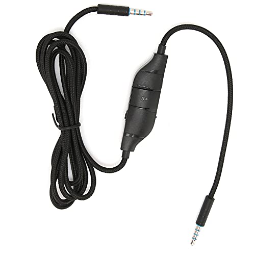 Naroote Gaming-Headset-Kabel mit Langlebigem Kupferdraht für G633/G935, Twisted-Pair-Audiokabel für Kopfhörer, 1,5 M, 1,5 M Bild 6
