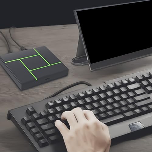 Maus Controller Adapter für Konsole, USB Gaming Adapter mit 3, 5-mm Kopfhöreranschluss, unterstützt Game Voice, Gaming Zubehör, Firmware Upgrades erforderlich Bild 2