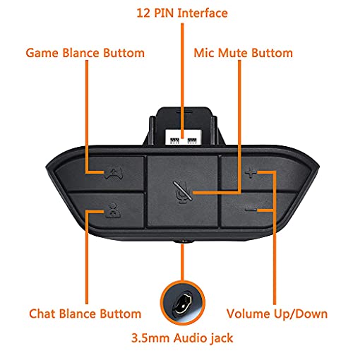 3, 5mm Gamepad Headset Adapter Gaming Stereo für Controller Stereo für EQ Bild 6