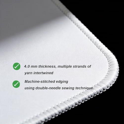 Gaming Mauspad XXL, Mousepad 1000 x 500 x 4 mm, braun Leopard Maus pad,Vernähte Kanten WassXerdicht Anti-Rutsch Verbessert Präzision und Geschwindigkei,Großer Erweiterter Schreibtisch Schutz 0A0-404 Bild 6