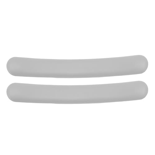 2 Stück Kopfhörer-Ersatzkopfbügel-Polster für das Barracuda X kabellose Gaming-Headset, Memory-Schaumstoffkissen mit Proteinleder, einfache Installation – Komfortupgrade für (Grau) Bild 1
