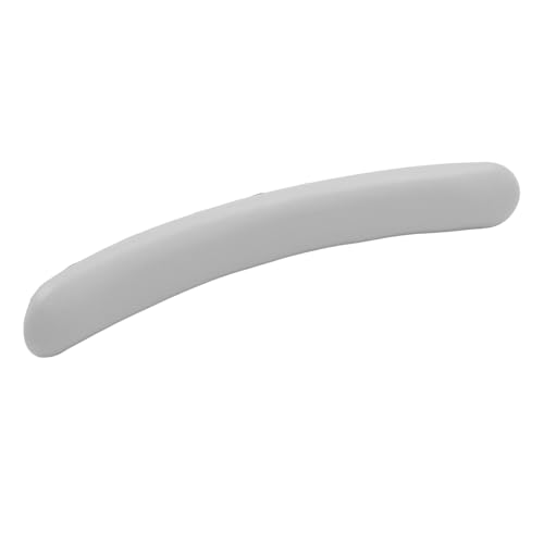 2 Stück Kopfhörer-Ersatzkopfbügel-Polster für das Barracuda X kabellose Gaming-Headset, Memory-Schaumstoffkissen mit Proteinleder, einfache Installation – Komfortupgrade für (Grau) Bild 2