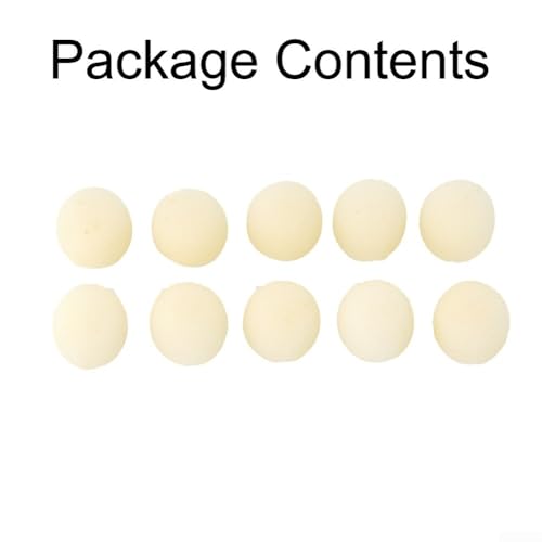 Mikrofon-Schaumstoff-Windschutz für Gaming-Headsets, 2 mm Innendurchmesser, weich, hohe Elastizität, Geräuschreduzierung, für Innen- und Außenbereich, Beige, 10 Stück Bild 4