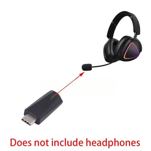 Gaming Headsets USB Transmitter Receiver Nahtlose Verbindung für Low Latency Auditory Adapter Kopfhörer für a Bild 2
