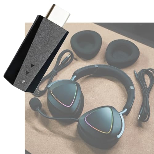 Gaming Headsets USB Transmitter Receiver Nahtlose Verbindung für Low Latency Auditory Adapter Kopfhörer für a Bild 5