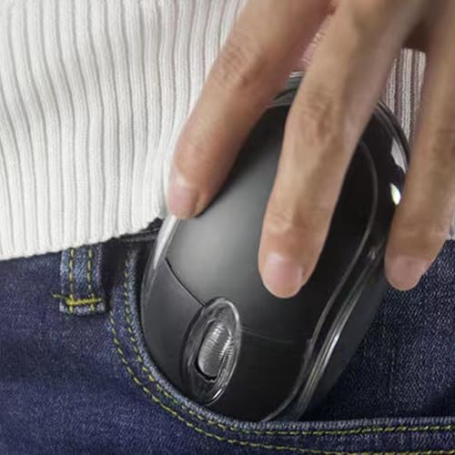 Mechanische Gaming-Maus – programmierbares Computerzubehör, ergonomisches professionelles Gerät, kabelgebundene Maus für Laptop | Präzisions-Scrollwerkzeug für ein Erlebnis Bild 4