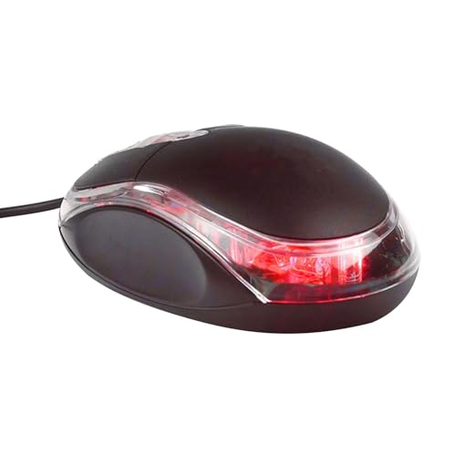 Mechanische Gaming-Maus – programmierbares Computerzubehör, ergonomisches professionelles Gerät, kabelgebundene Maus für Laptop | Präzisions-Scrollwerkzeug für ein Erlebnis Bild 6