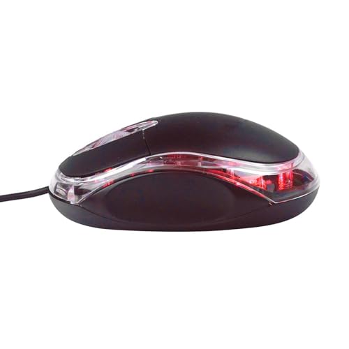 Mechanische Gaming-Maus – programmierbares Computerzubehör, ergonomisches professionelles Gerät, kabelgebundene Maus für Laptop | Präzisions-Scrollwerkzeug für ein Erlebnis Bild 7