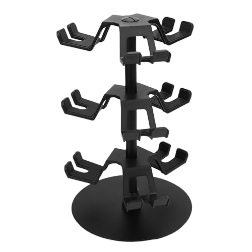 Drehbarer Gaming-Controller-Halter mit 3 Ebenen für Switch 2 Switch Pro organisiert Gamepads, Headsets, Ladebasen, Spielzimmer, Wohnzimmer, Aluminiumlegierung, Kunststoff, Eisen Bild 3
