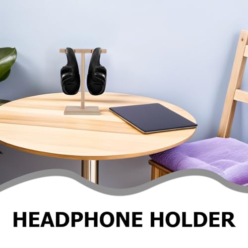 Cabilock Eleganter Kopfhörerhalter für Headsets und Ohrhörer mit Platzsparendem Design für Gaming Zimmer und Büro Bild 3
