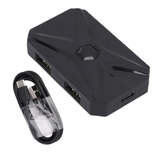 Gaming-Tastatur-Maus-Konverter, Tragbarer Tastatur- und Maus-Mobilspielkonverter für Telefon-Tablet-E-Sport, Plug-and-Play Bild 6