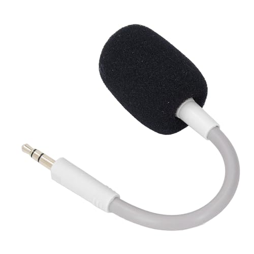 Professionelles Ersatzmikrofon für Barracuda X Wireless Gaming Headset, Klarer Klang, Sichere Verbindung für Gaming, PVC-Material (Weiß) Bild 2