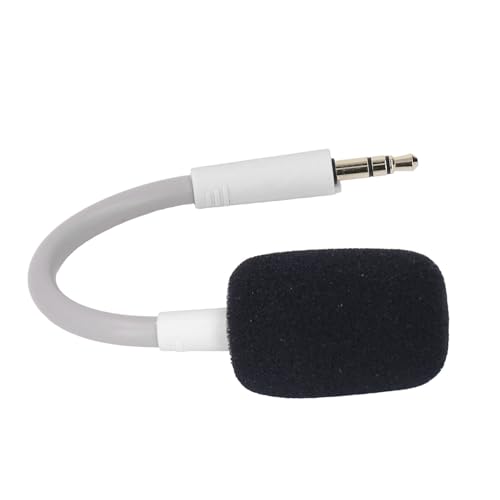 Professionelles Ersatzmikrofon für Barracuda X Wireless Gaming Headset, Klarer Klang, Sichere Verbindung für Gaming, PVC-Material (Weiß) Bild 5