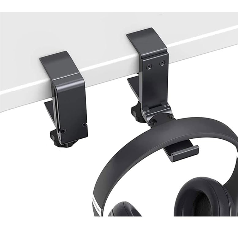 Kopfhörerständer – verstellbarer PC-Headset-Aufhänger mit Armklemme für Schreibtisch-Organisation, langlebiges Design für Gaming, Büro und Home Entertainment Bild 4