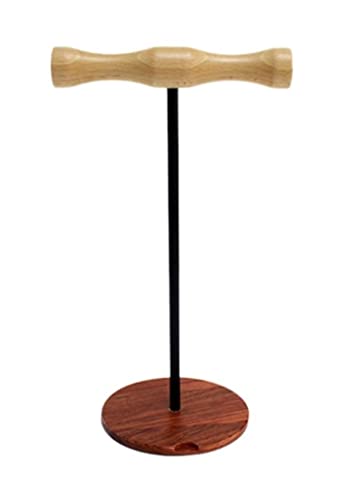 Kopfhörerhalter, Holz und Metall, Headset-Ständer, tragbare Halterung, Display-Regal für Kopfhörer und Gaming-Headsets, kreatives Design Bild 1