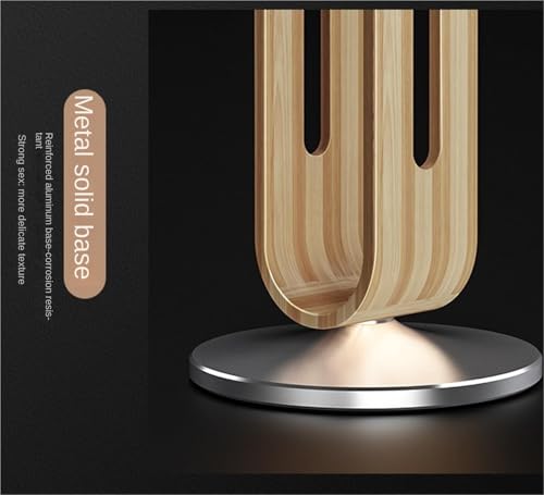 Kopfhörerständer, Holz-Headset-Halter für Display, Gaming-Tischzubehör, Universal-Aufhänger für Kopfhörer, organisieren und präsentieren Sie Ihre Kopfhörer Bild 7