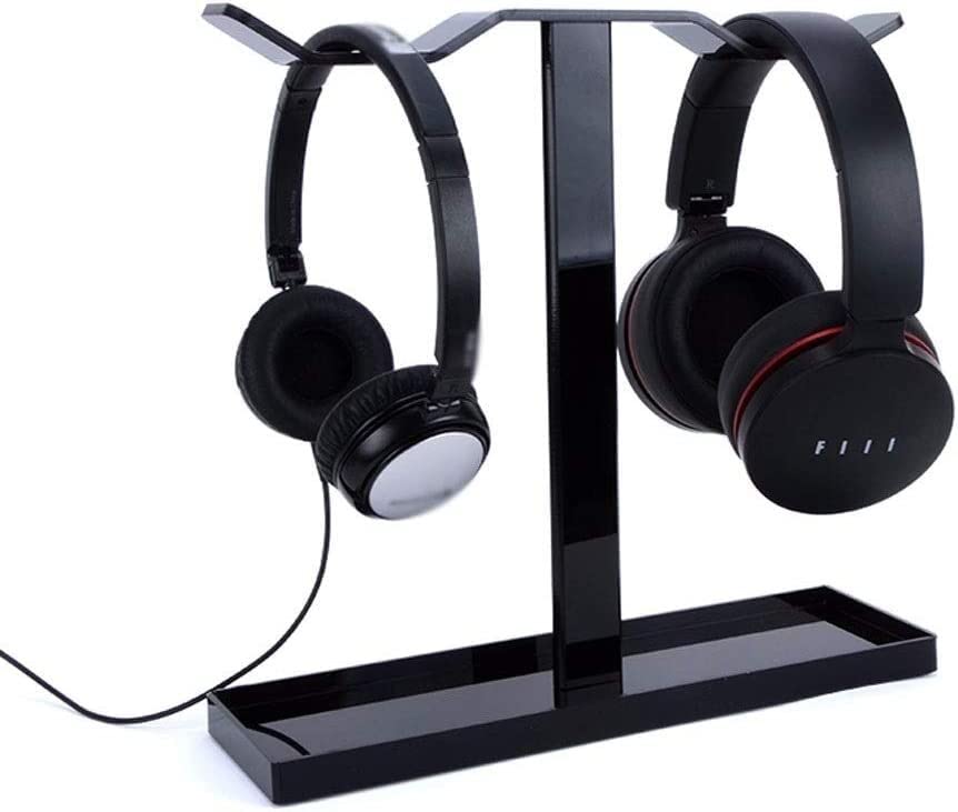 Kopfhörerständer, einfacher, kreativer Headset-Aufhänger, verstellbares und stabiles Design für Schreibtisch-Organisation, kompatibel mit allen Kopfhörern Bild 4