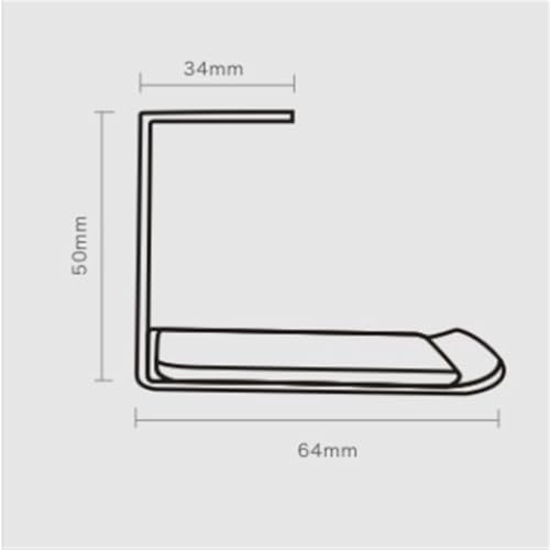Kopfhörerständer, Aluminium-Headset-Aufhänger, Halterung für Gaming, Büro, Studio, platzsparendes Design, kompatibel mit allen Kopfhörern Bild 2