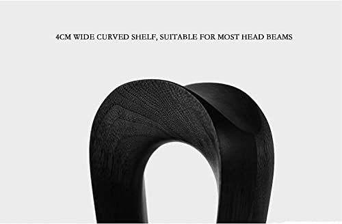 Kopfhörerständer, kreative, handgefertigte Schreibtischhalterung aus Holz für Headset-Rack, langlebiges Ahorn-Finish, ideal für Gaming und Büro Bild 4