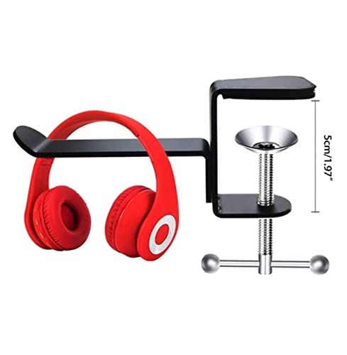 Kopfhörerständer, verstellbare Schreibtischaufbewahrung, universeller Kopfhörer-Aufhänger für Headset, stabile Halterung für Gaming, Büro, Zuhause – passend für alle Kopfhörer Bild 4