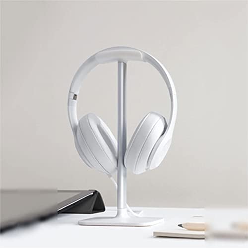 Kopfhörerständer, Metall- und Silikon-Halterung für alle Kopfhörer, universeller Headset-Ständer für Gaming, Büro und Zuhause, stabiles Design für bequeme Aufbewahrung Bild 2