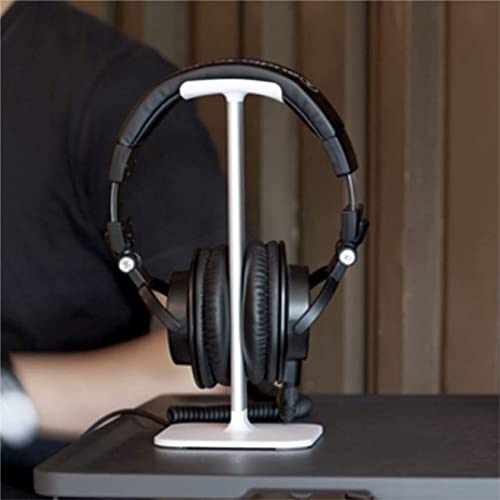 Kopfhörerständer, Metall- und Silikon-Halterung für alle Kopfhörer, universeller Headset-Ständer für Gaming, Büro und Zuhause, stabiles Design für bequeme Aufbewahrung Bild 4