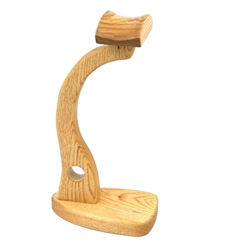 Kopfhörerständer, Headset-Halter aus Holz, kreative Display-Halterung, platzsparendes Design für Kopfhörer, ideal für Zuhause oder Büro, robust und stilvoll Bild 1