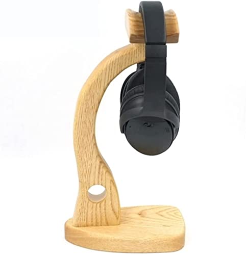 Kopfhörerständer, Headset-Halter aus Holz, kreative Display-Halterung, platzsparendes Design für Kopfhörer, ideal für Zuhause oder Büro, robust und stilvoll Bild 3