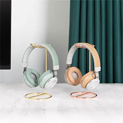 Kopfhörerständer, Eisen-Metallstütze für Headsets, niedliches Schreibtisch-Aufbewahrungsregal für Kopfhörer, Organizer für Gaming und Büro Bild 4