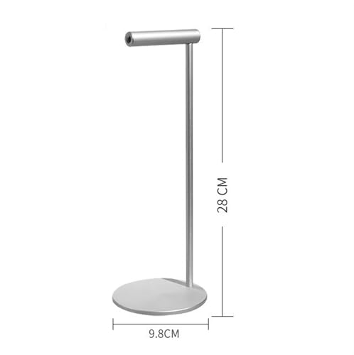 Kopfhörerständer, Kleiderbügel aus Aluminiumlegierung für Büro, platzsparendes Design, geeignet für alle Headsets, Schreibtisch-Organizer Bild 2