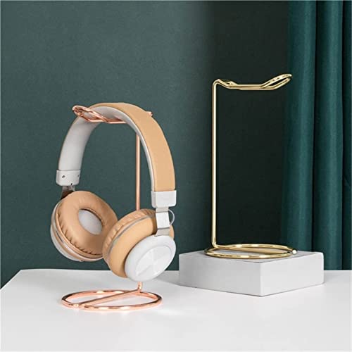 Kopfhörer-Aufhänger, Metall-Headset-Rack, Schreibtisch-Aufbewahrungs-Organizer für Gaming und Bürozubehör, niedliche und langlebige Unterstützung für Kopfhörer Bild 2