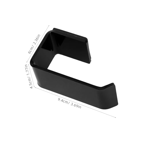 ABOOFAN U-förmiger Headset Ständer aus Acryl Schwarz Zuverlässige und Platzsparende Kopfhörerhalterung für Gaming und Büro Bild 2