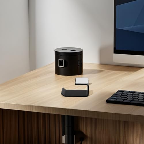 ABOOFAN U-förmiger Headset Ständer aus Acryl Schwarz Zuverlässige und Platzsparende Kopfhörerhalterung für Gaming und Büro Bild 6