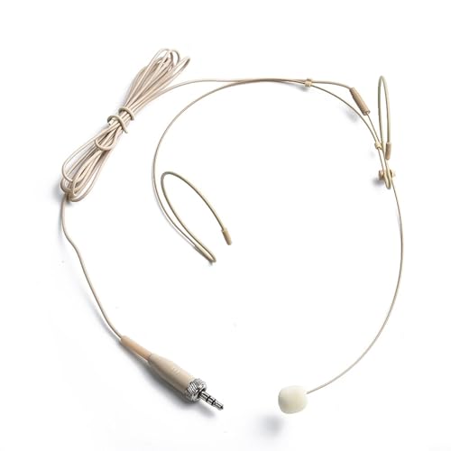 Mikrofon-Schaumstoff-Windschutzscheiben-Abdeckungen für Gaming-Headset und Headwear-Mikrofon, Beige, Rauschunterdrückung, Ersatzhüllen, für den Innen- und Außenbereich, 10 Stück Bild 3